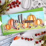 Honey Bee Stamps Pumpkin Patch Stamp