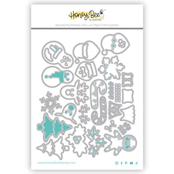 Honey Bee Stamps Lovely Layers: Christmas Cookies Dies