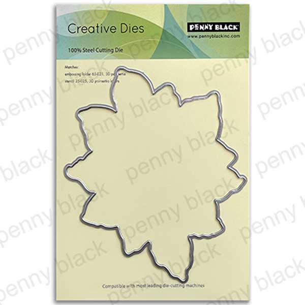 Penny Black 3D Poinsettia Cut Out Die