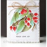 Penny Black Embossing Folder – 3D Berries Abound