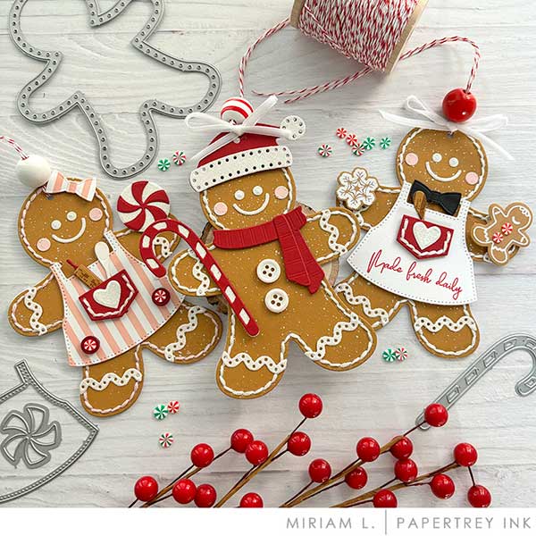 Papertrey Ink In Stitches: Gingerbread Builder Dies