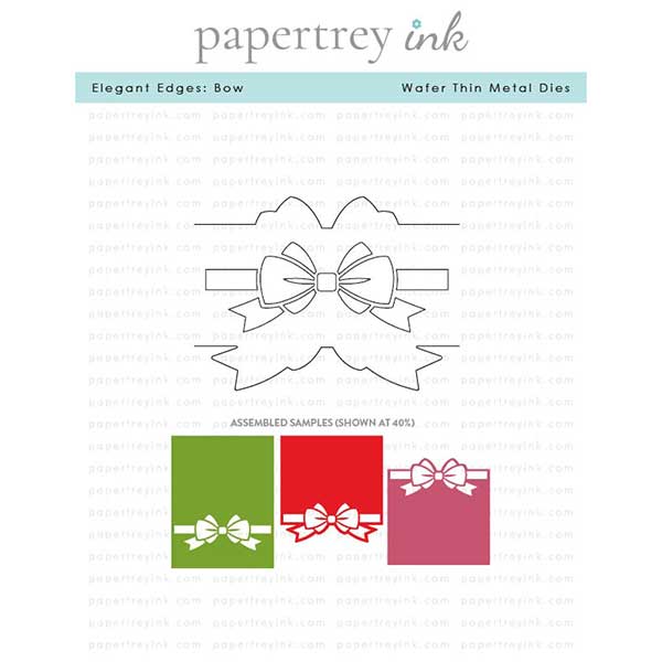 Papertrey Ink Elegant Edges: Bow Dies