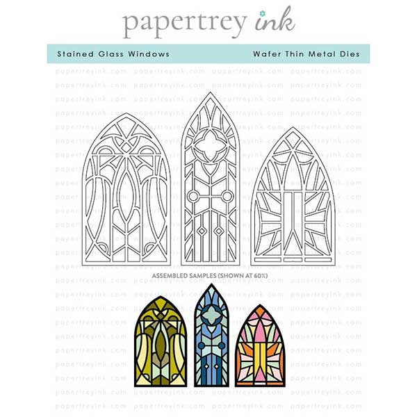 Papertrey Ink Stained Glass Windows Dies