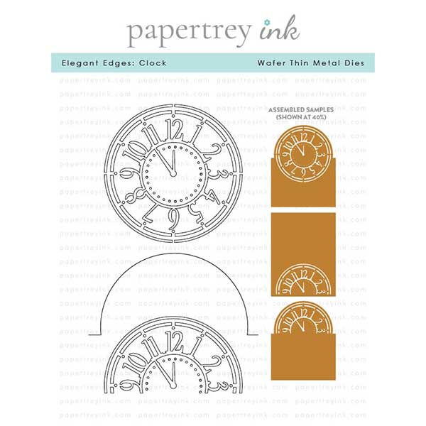 Papertrey Ink Elegant Edges: Clock Dies