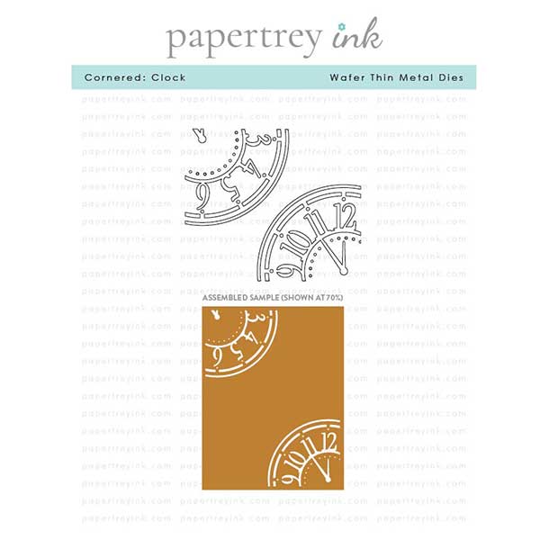 Papertrey Ink Cornered: Clock Dies