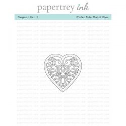 Papertrey Ink Elegant Heart Die