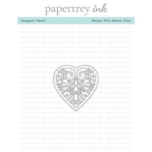 Papertrey Ink Elegant Heart Die