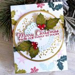 Papertrey Ink Christmas Laurel Hot Foil Plate