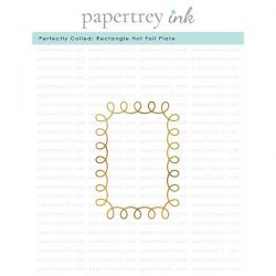 Papertrey Ink Perfectly Coiled: Rectangle Hot Foil Plate