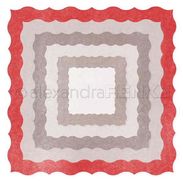 Alexandra Renke Ornamented Border Card Layers Dies