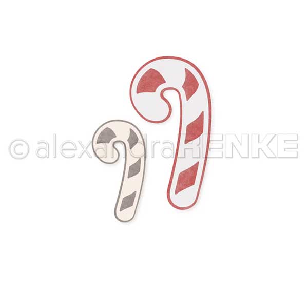 Alexandra Renke Layered Candy Cane Duo Dies