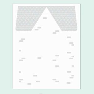 Concord & 9th Our House 2D Embossing Folder