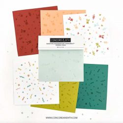 Concord & 9th Bursting Background Turnabout Stencil Pack