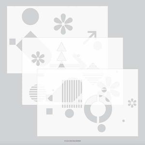 Concord & 9th – Kristina Werner Geo Mod Stencil Pack