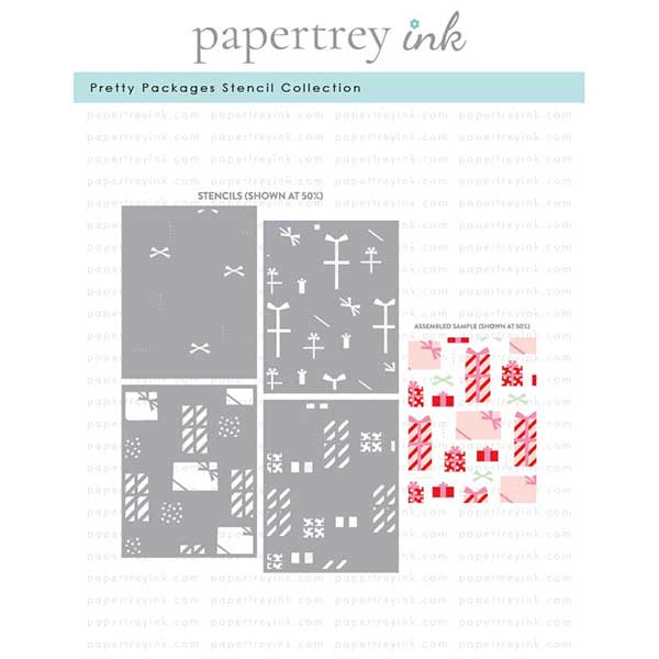 Papertrey Ink Pretty Packages Stencil Collection