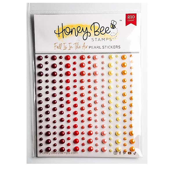 Honey Bee Stamps Fall Is In The Air Pearl Stickers