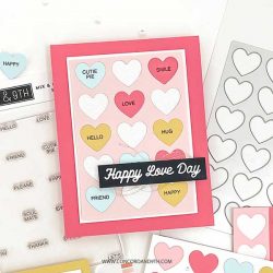 Concord & 9th Mix & Match Hearts Stamp Set