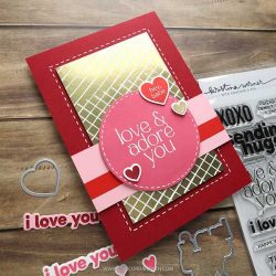 Concord & 9th – Kristina Werner Mixed Greetings Love Stamp Set