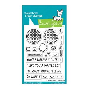 Lawn Fawn A Waffle Lot Stamp