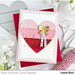 Pretty Pink Posh Upright Greetings: Valentine Stamp Set