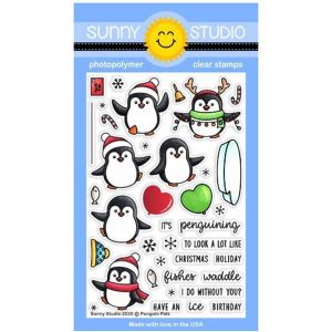 Sunny Studio Stamps Penguin Pals Stamp