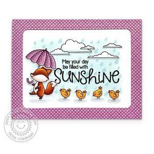 Sunny Studio Stamps Foxy Friends Stamp class=