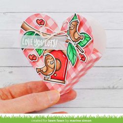 Lawn Fawn Heart Pouch Dies