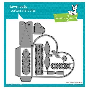 Lawn Fawn Heart Pouch Dies