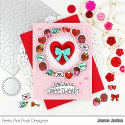 Pretty Pink Posh Valentine Icons Stamp