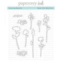 Papertrey Ink Blooming Beauties Dies