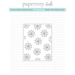 Papertrey Ink Cover Plate: Geo Flowers Die