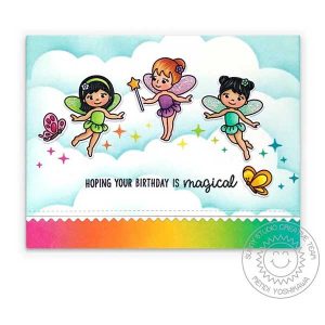 Sunny Studio Stamps Garden Fairy Dies class=