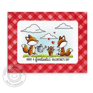 Sunny Studio Stamps Rounded Rectangle Mat Dies class=