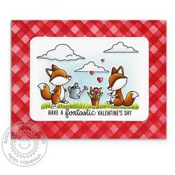 Sunny Studio Stamps Foxy Friends Stamp