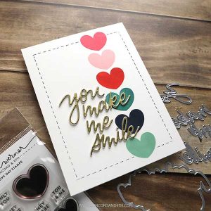 Concord & 9th - Kristina Werner Happy Love Day Stamp Set class=