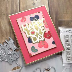 Concord & 9th-Kristina Werner Happy Love Day Stencil Pack