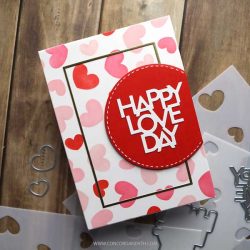 Concord & 9th-Kristina Werner Happy Love Day Stencil Pack