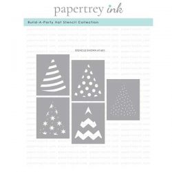 Papertrey Ink Build-A-Party Hat Stencil Collection