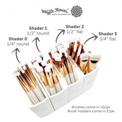 Waffle Flower Shader Brush 2 – 10/pk