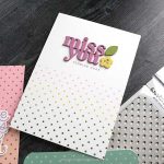 Concord & 9th – Kristina Werner Big Type Greetings Dies