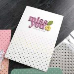 Concord & 9th – Kristina Werner Simple Dots Background Stamp