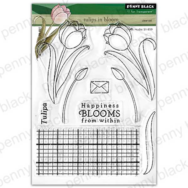 Penny Black Tulips In Bloom Stamp Set