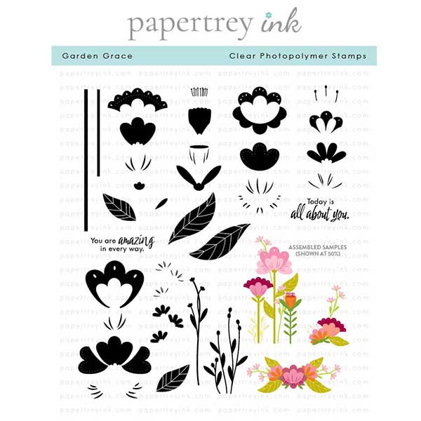 Papertrey Ink Garden Grace Stamp