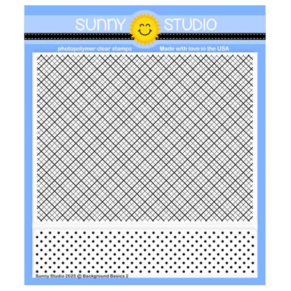 Sunny Studio Stamps Background Basics 2 Stamp Set