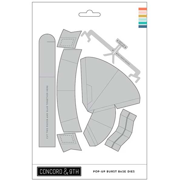 Concord &amp; 9th Pop-up Burst Base Dies