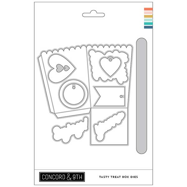 Concord &amp; 9th Tasty Treat Box Dies