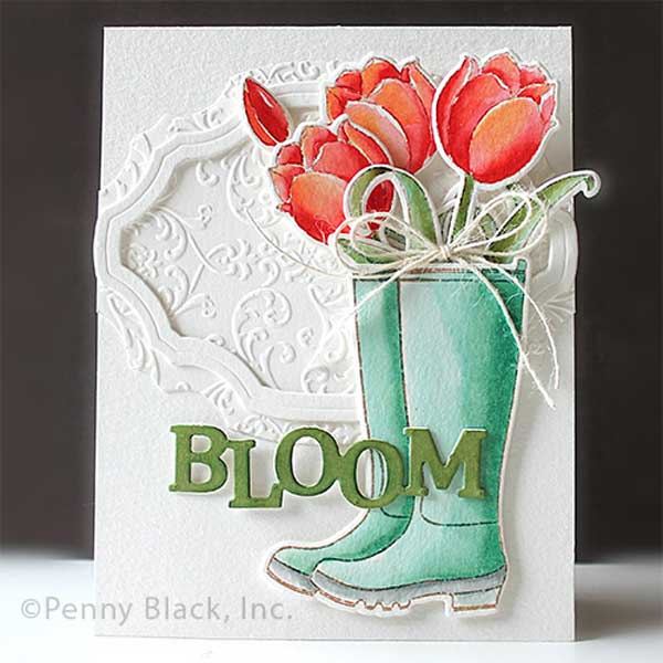 Penny Black Rain or Shine Stamp Set