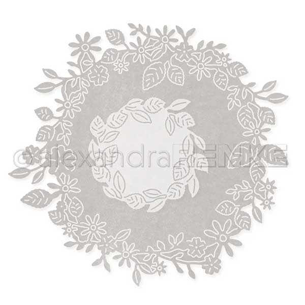 Alexandra Renke Flower and Foliage Wreath