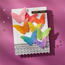 Spellbinders Blooming Butterflies 3D Emboss & Cut Folder