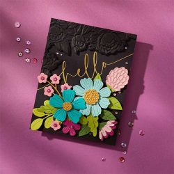 Spellbinders Blooming Butterflies 3D Emboss & Cut Folder